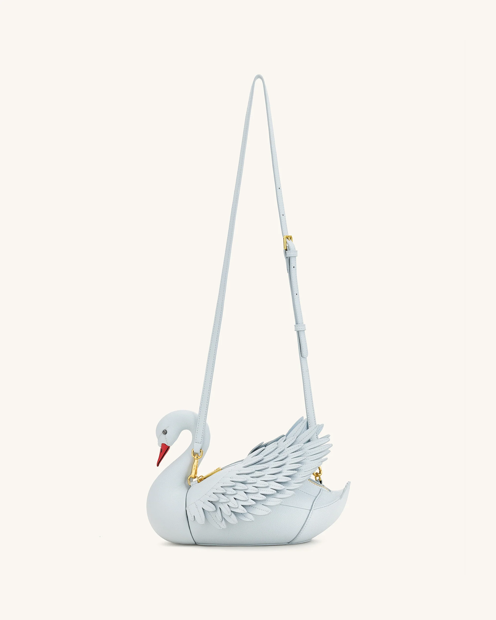 Alani Swan Shaped Crossbody Bag - Light Blue - Image 2