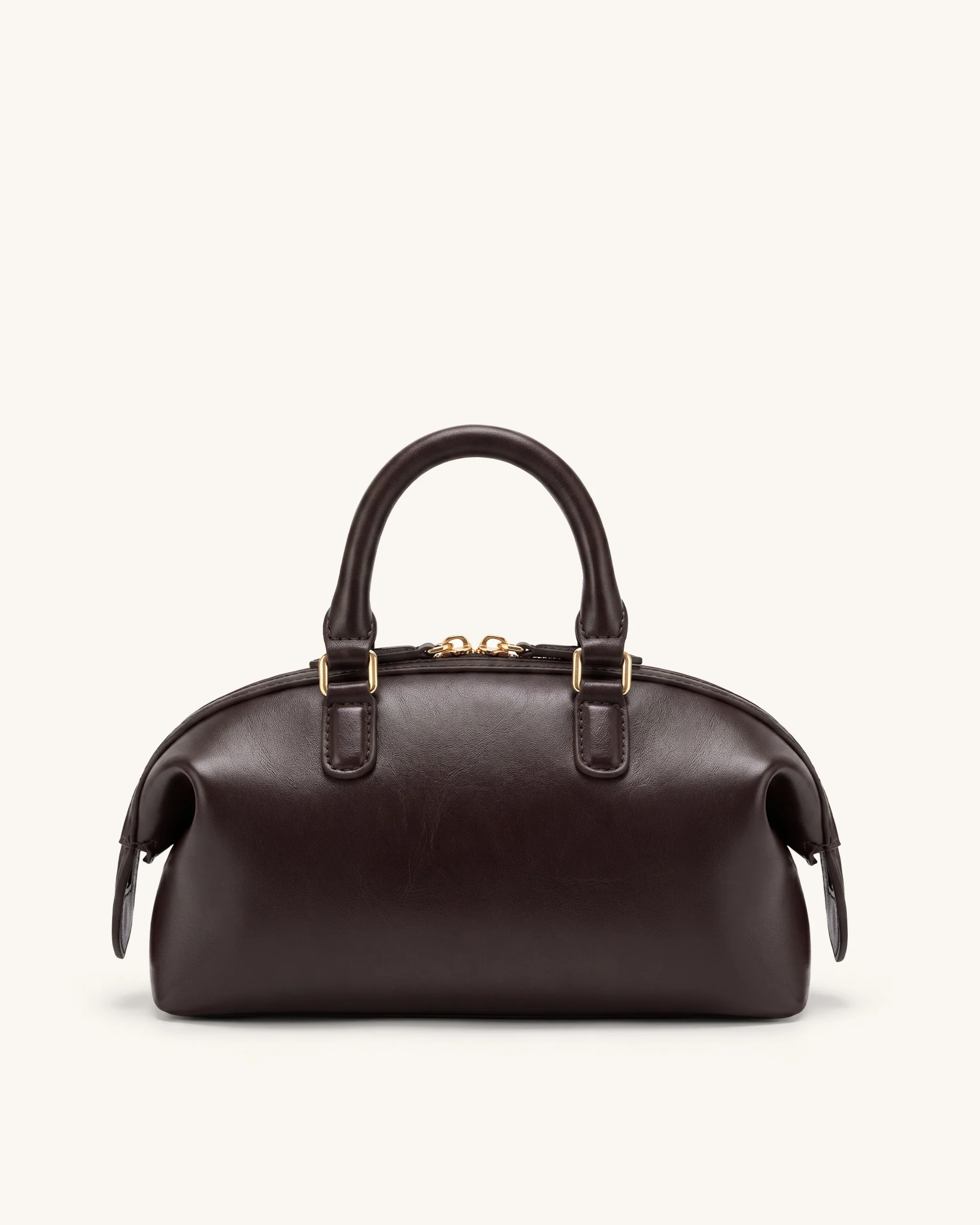 Arlo Top Handle Bag - Dark Brown - Image 3