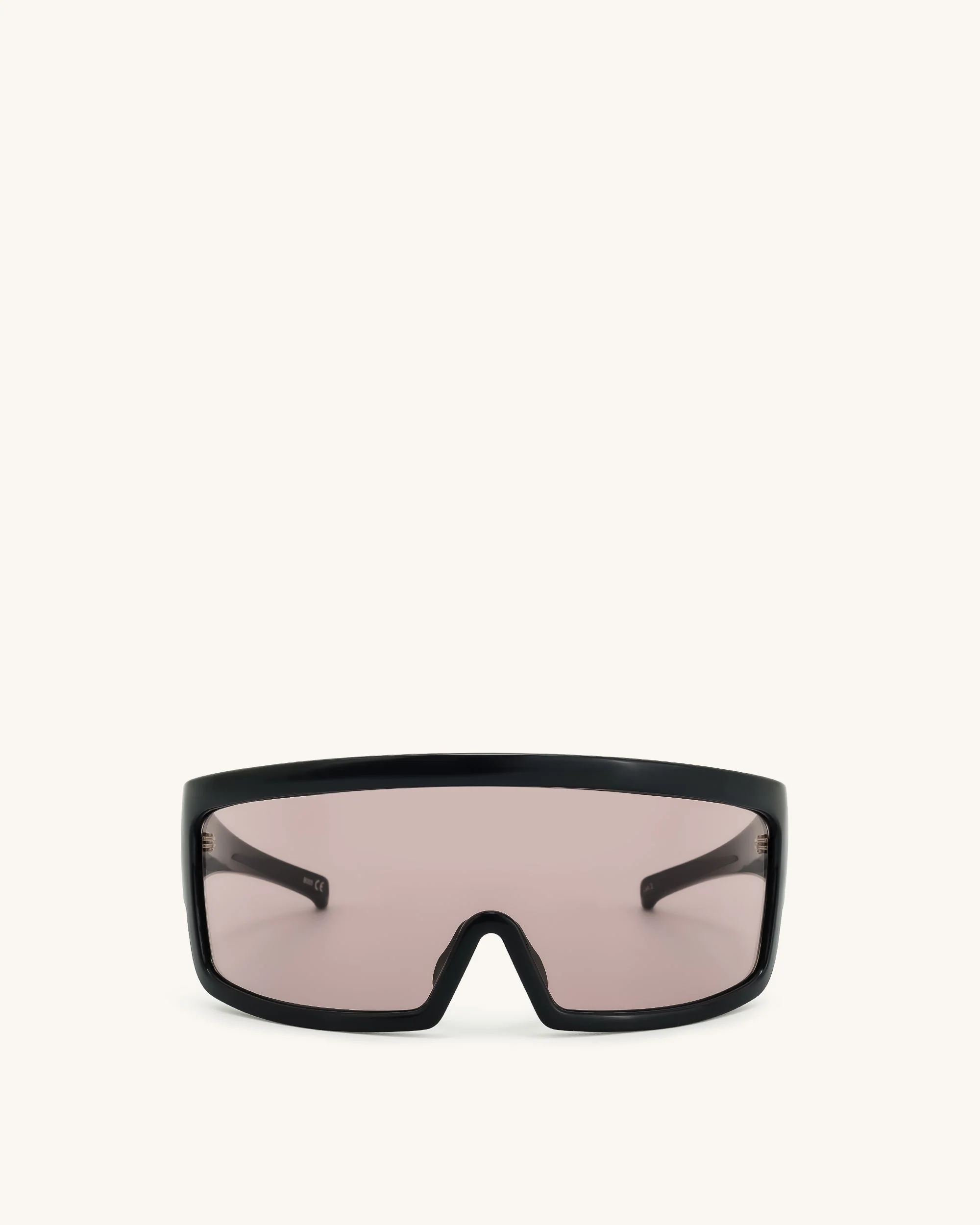 Avalynn Square Frame Sunglasses - Black - Image 5