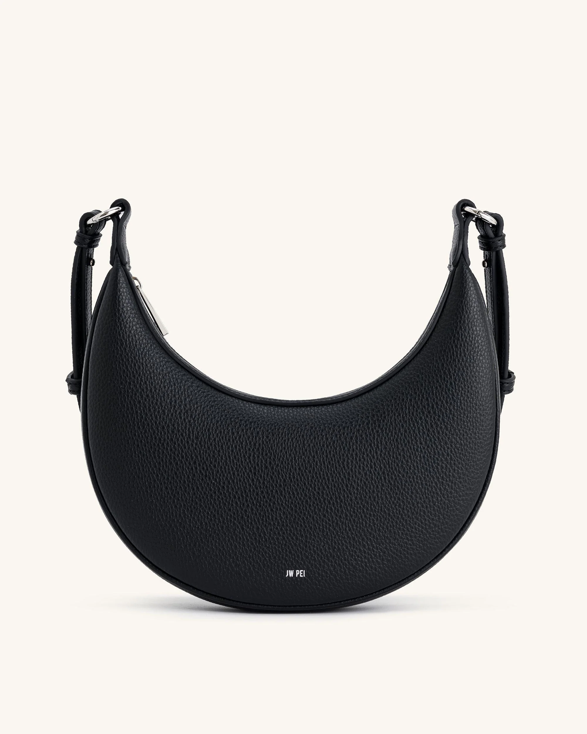 Carly Medium Shoulder Bag - Black - Image 3