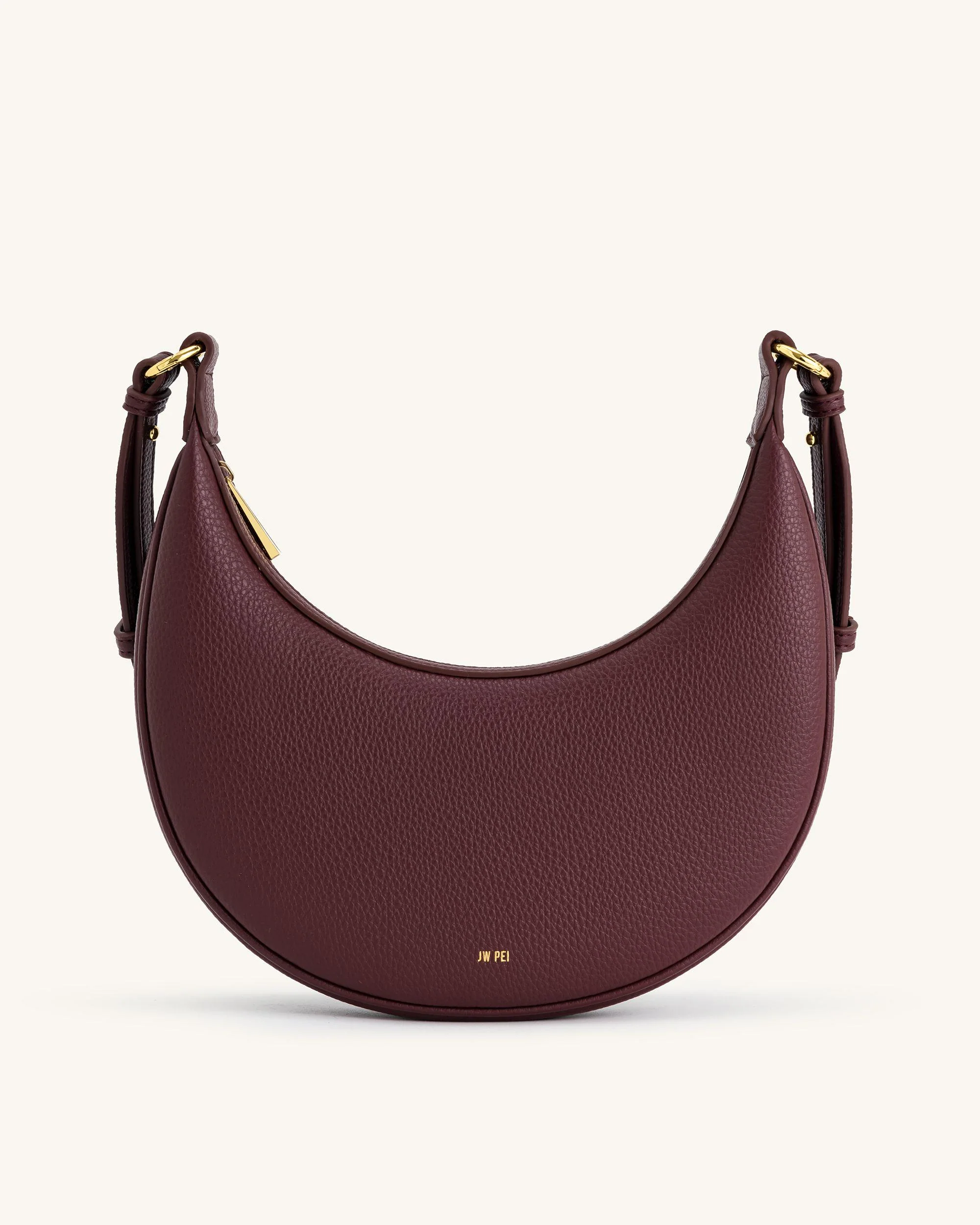 Carly Medium Shoulder Bag - Deep Claret - Image 3
