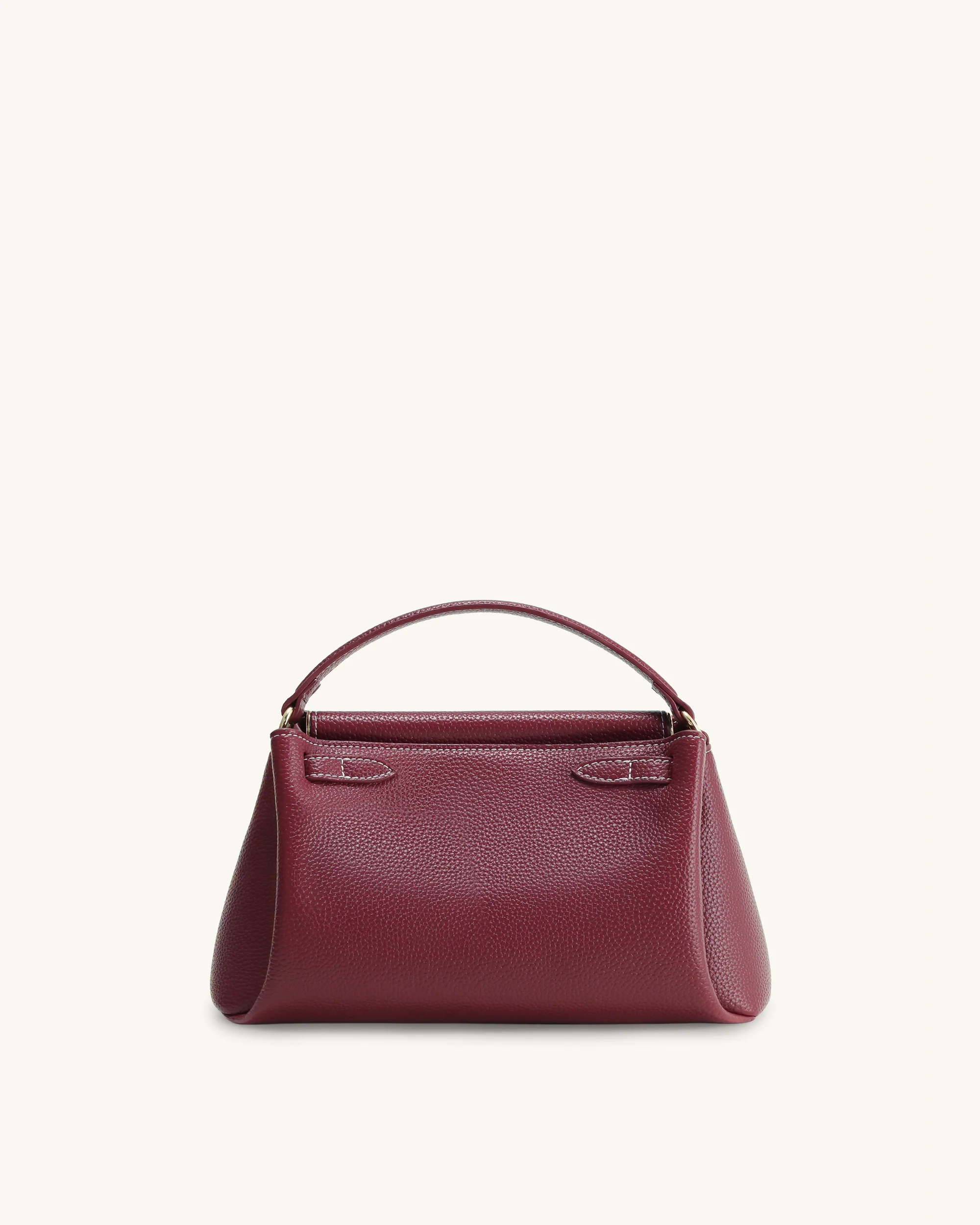 Carmen Top Handle Bag - Burgundy - Image 3