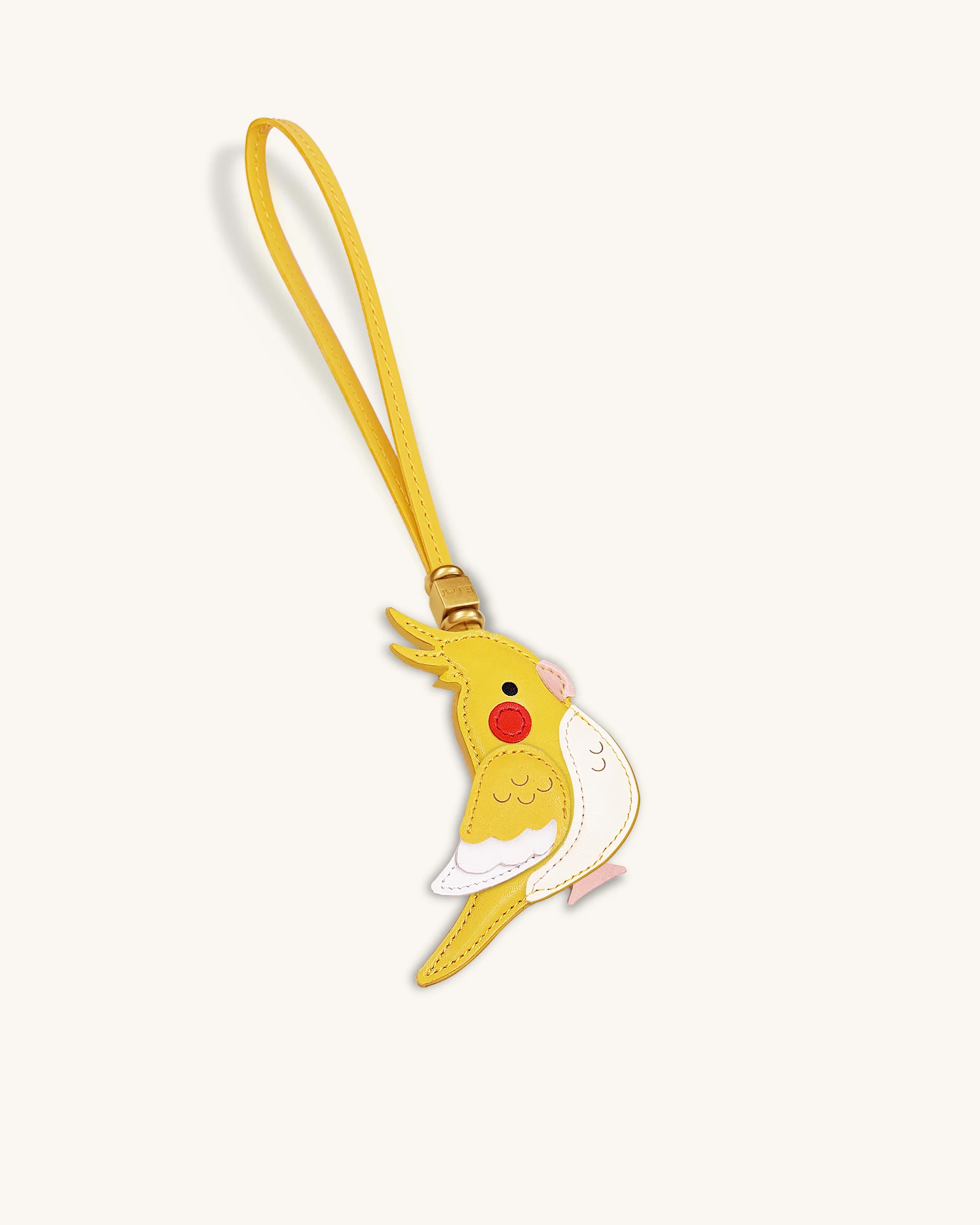Cockatiel Bag Charm - Yellow - Image 3