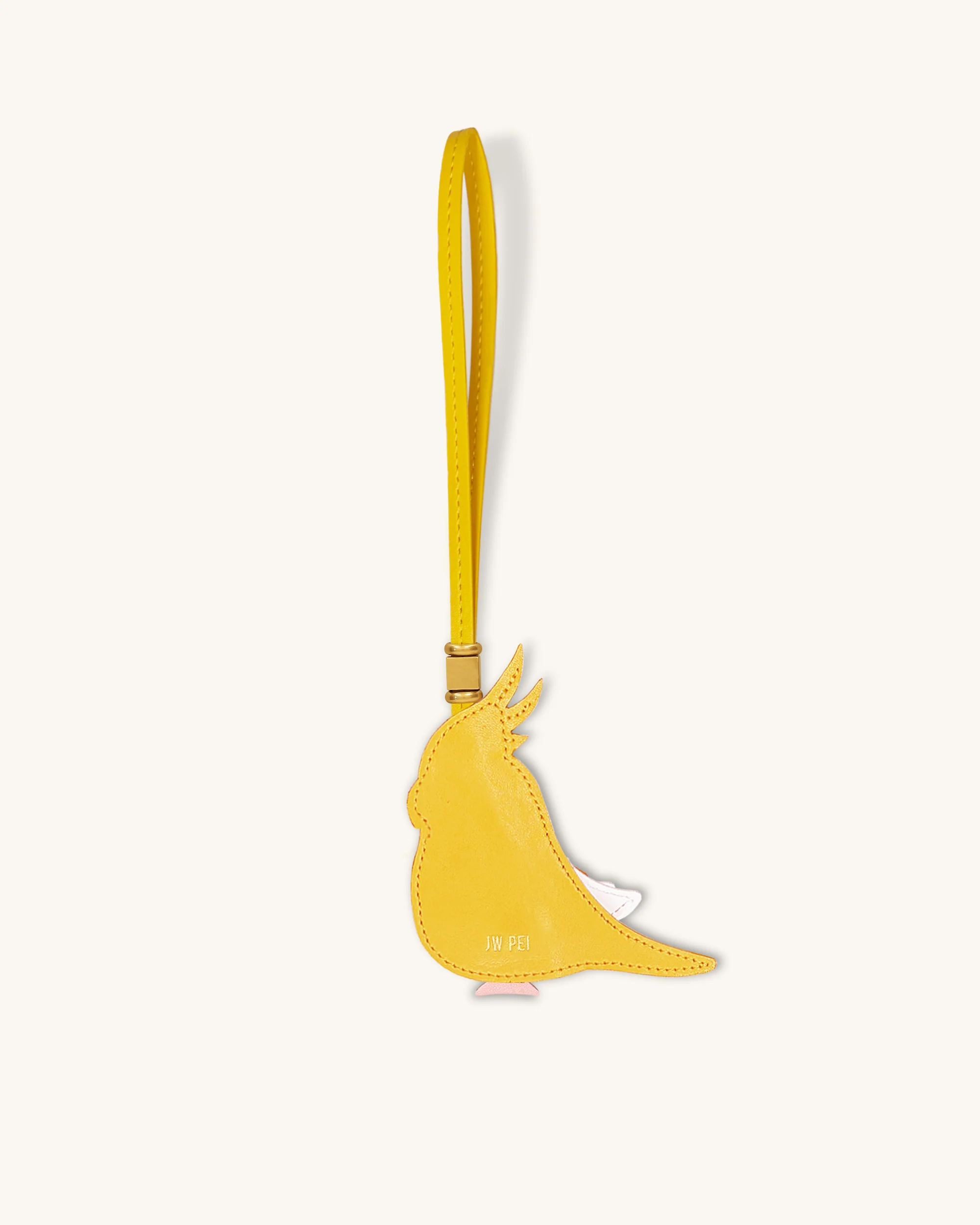 Cockatiel Bag Charm - Yellow - Image 4