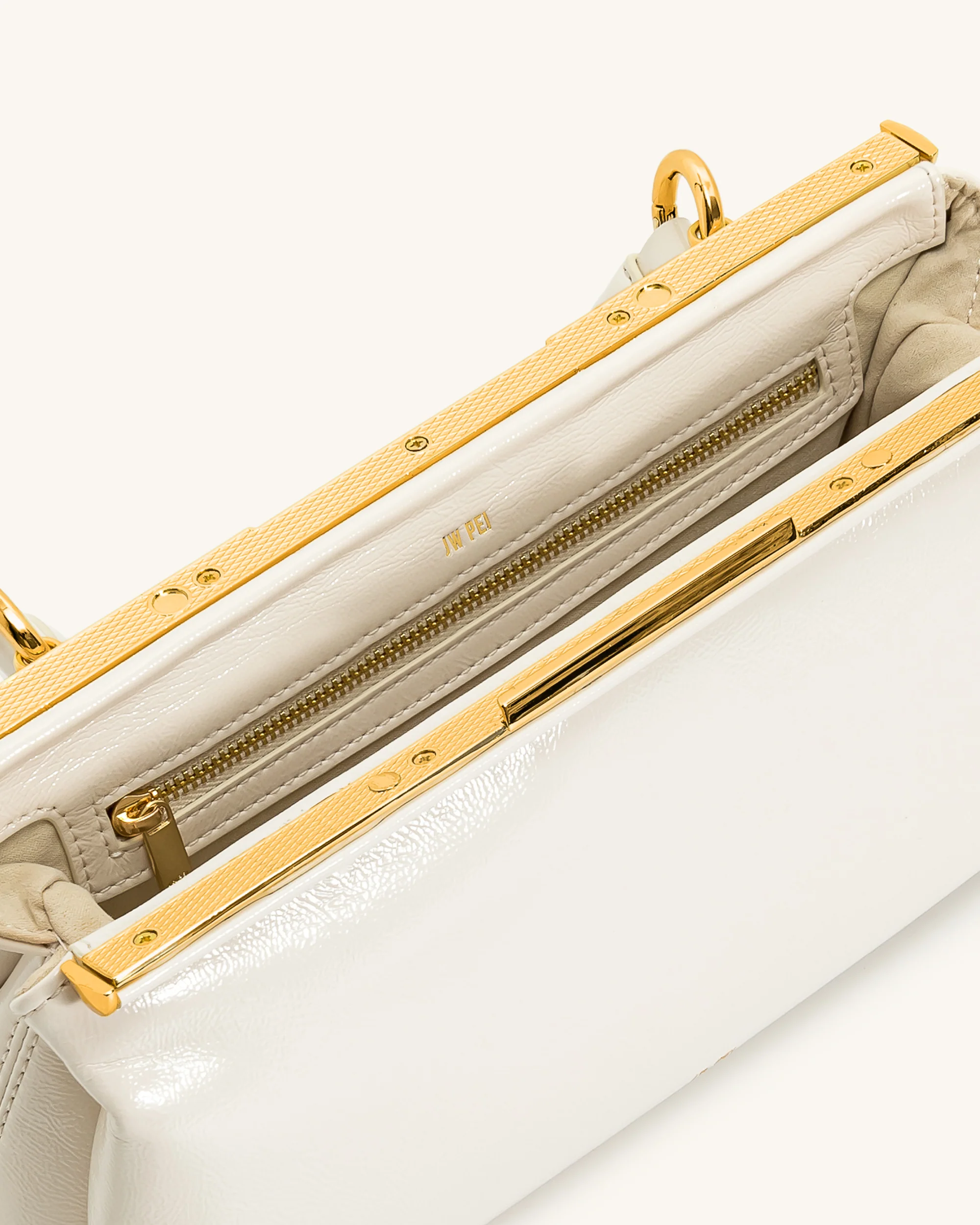 Danna Top Handle Bag - White - Image 4