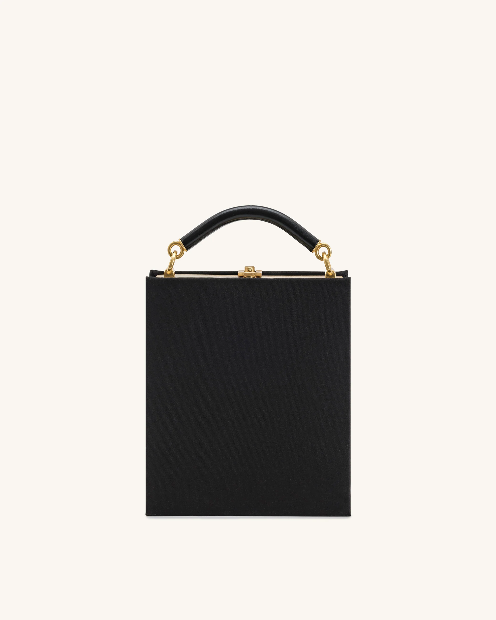 Elle Colorful Beaded Book Top Handle Bag - Black - Image 3