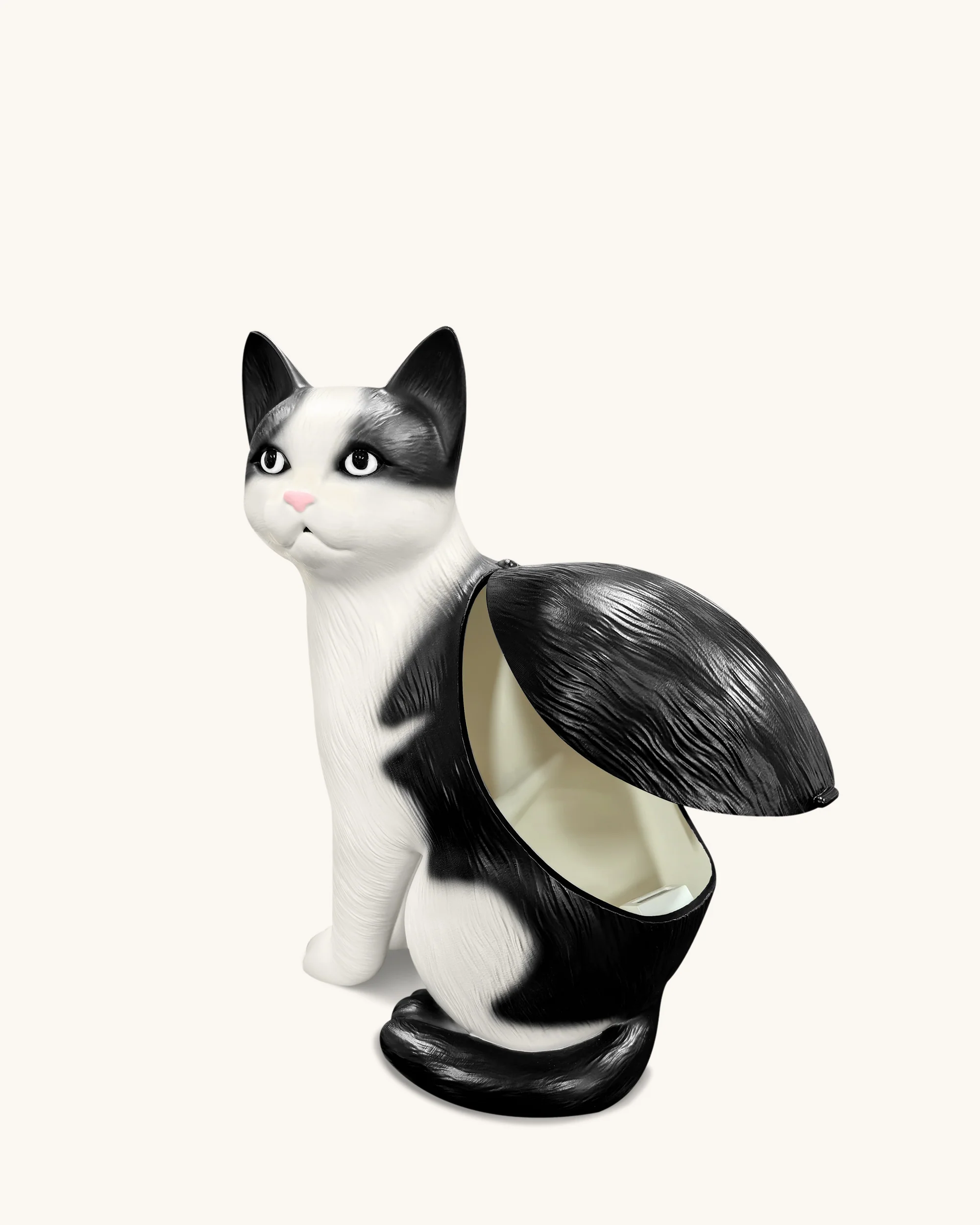 Elsie Cat Clutch - White - Image 3