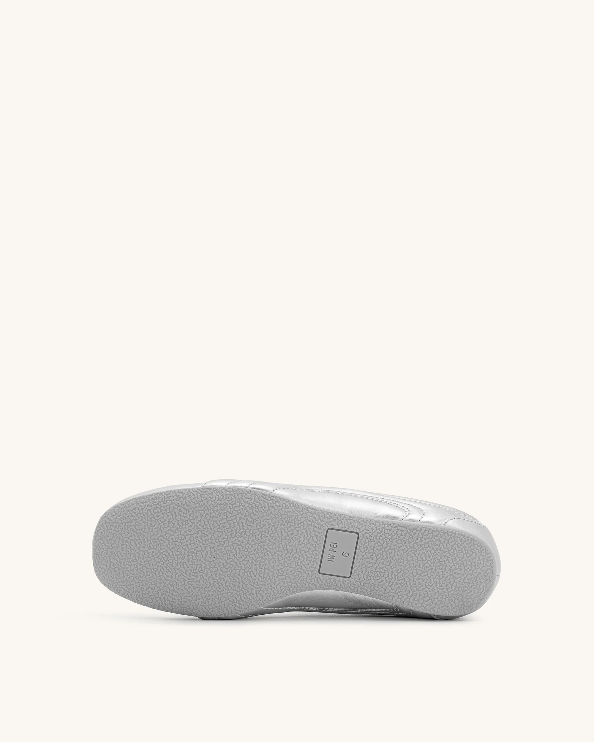 Ferne Streamlined Lustrous Sneakers - Silver - Image 5
