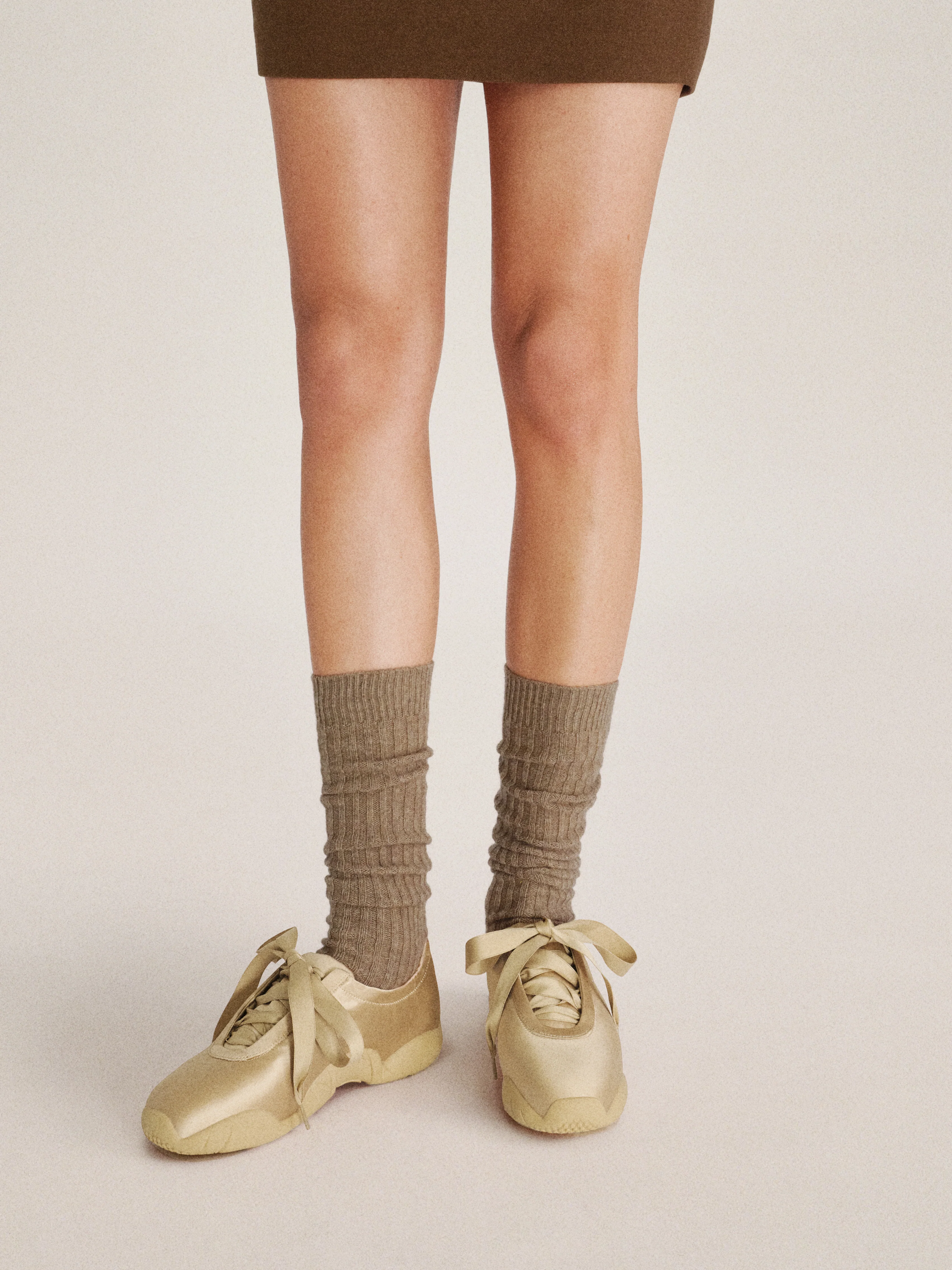 Flavia Ballerina Sneakers - Brown - Image 2