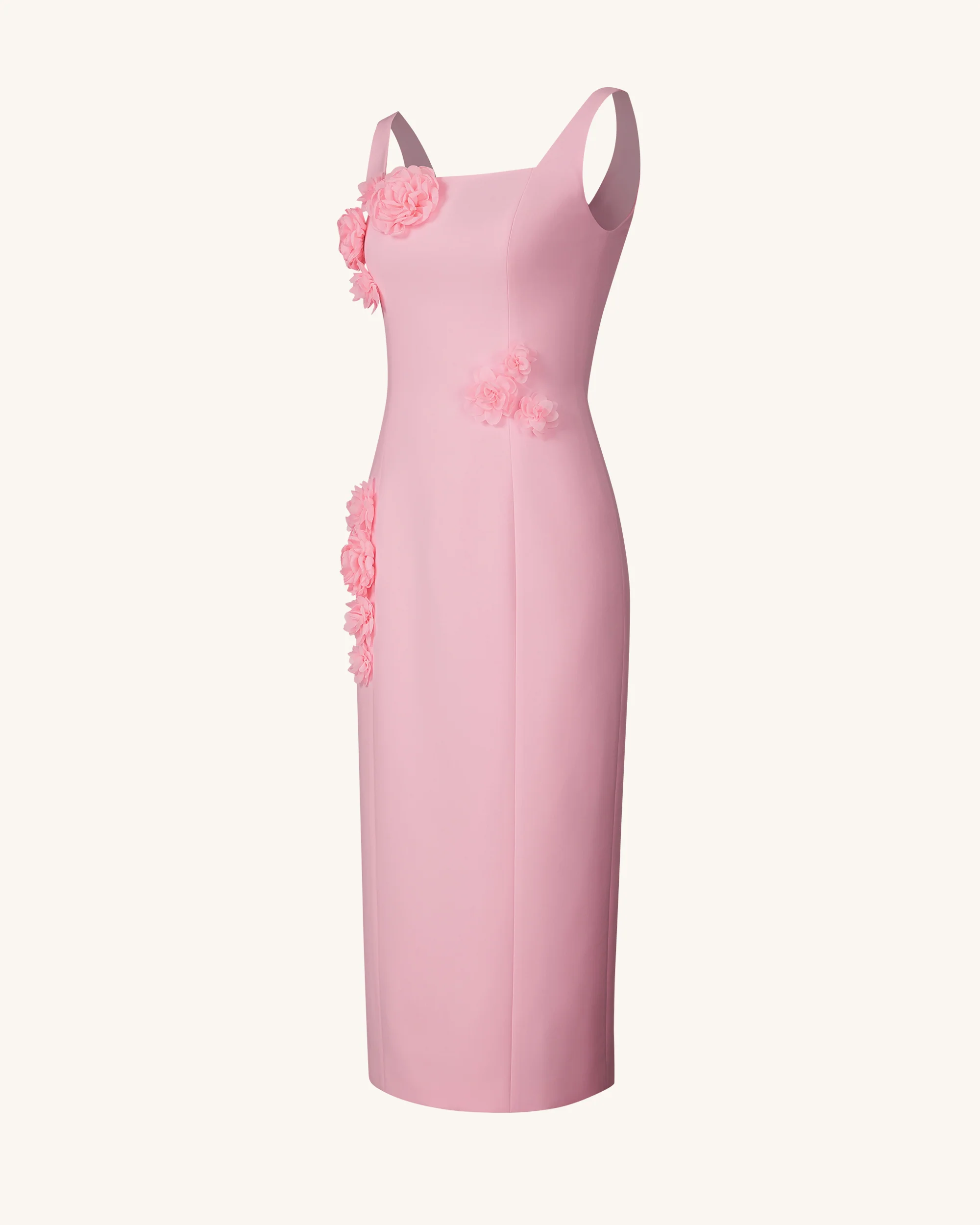 Garden Grace Sheath Dress - Pink - Image 4