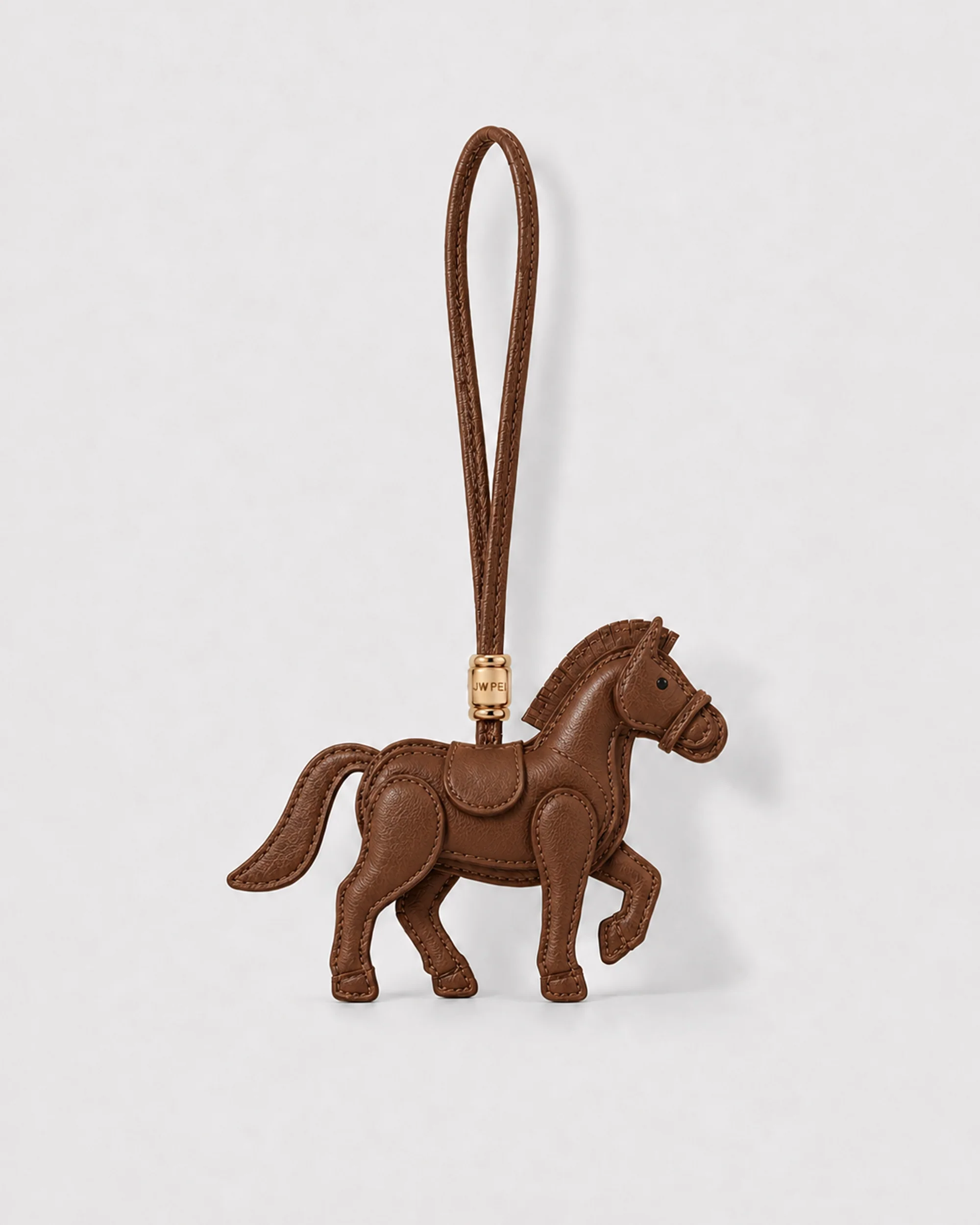 Horse Bag Charm - Brown