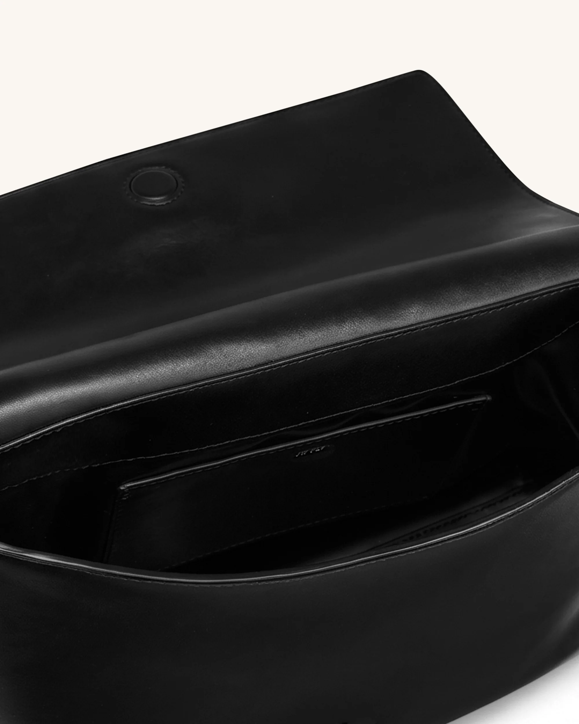 Isolde Flap Shoulder Bag - Black - Image 6