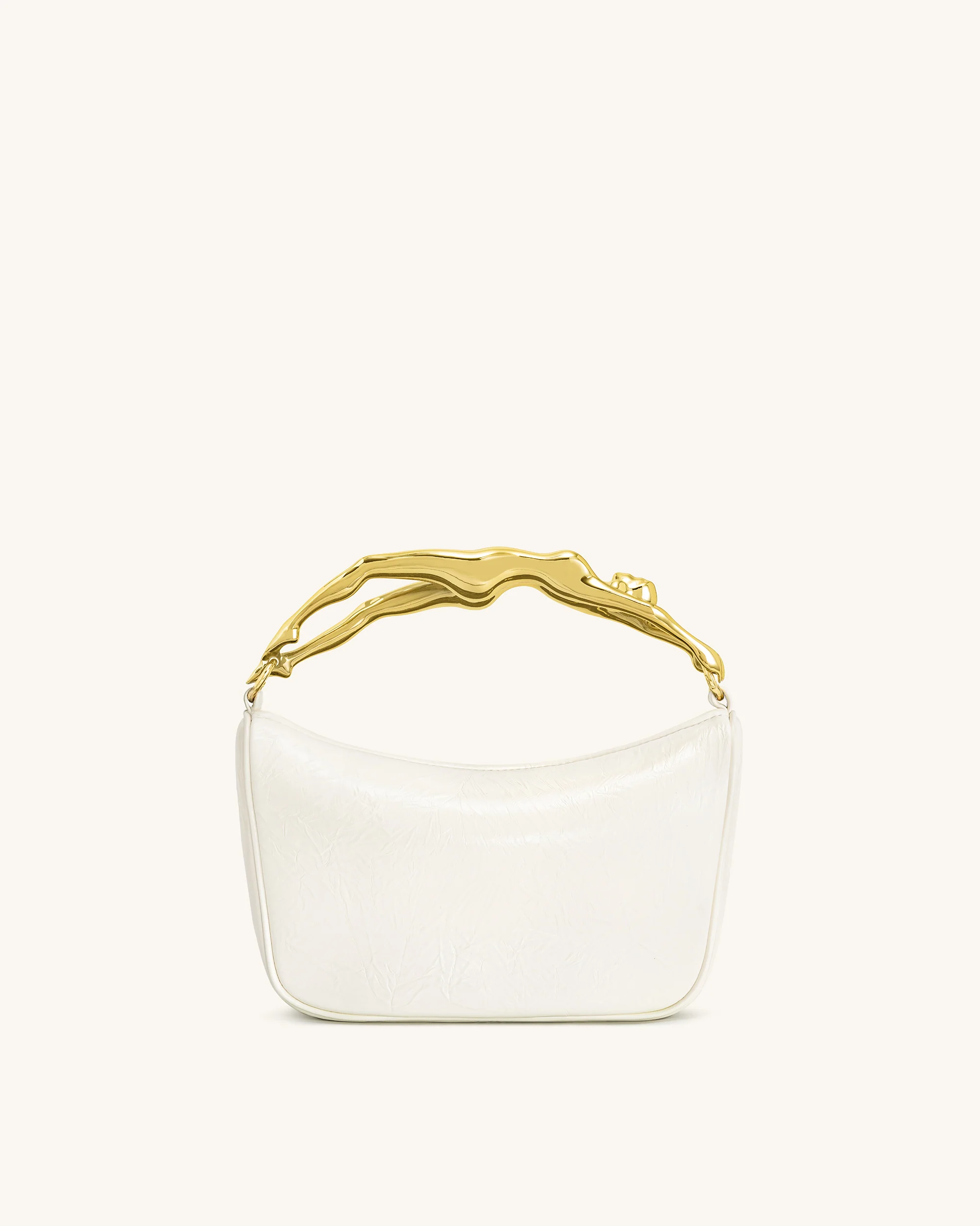 Jenny Human-shaped Handle Handbag - White - Image 4