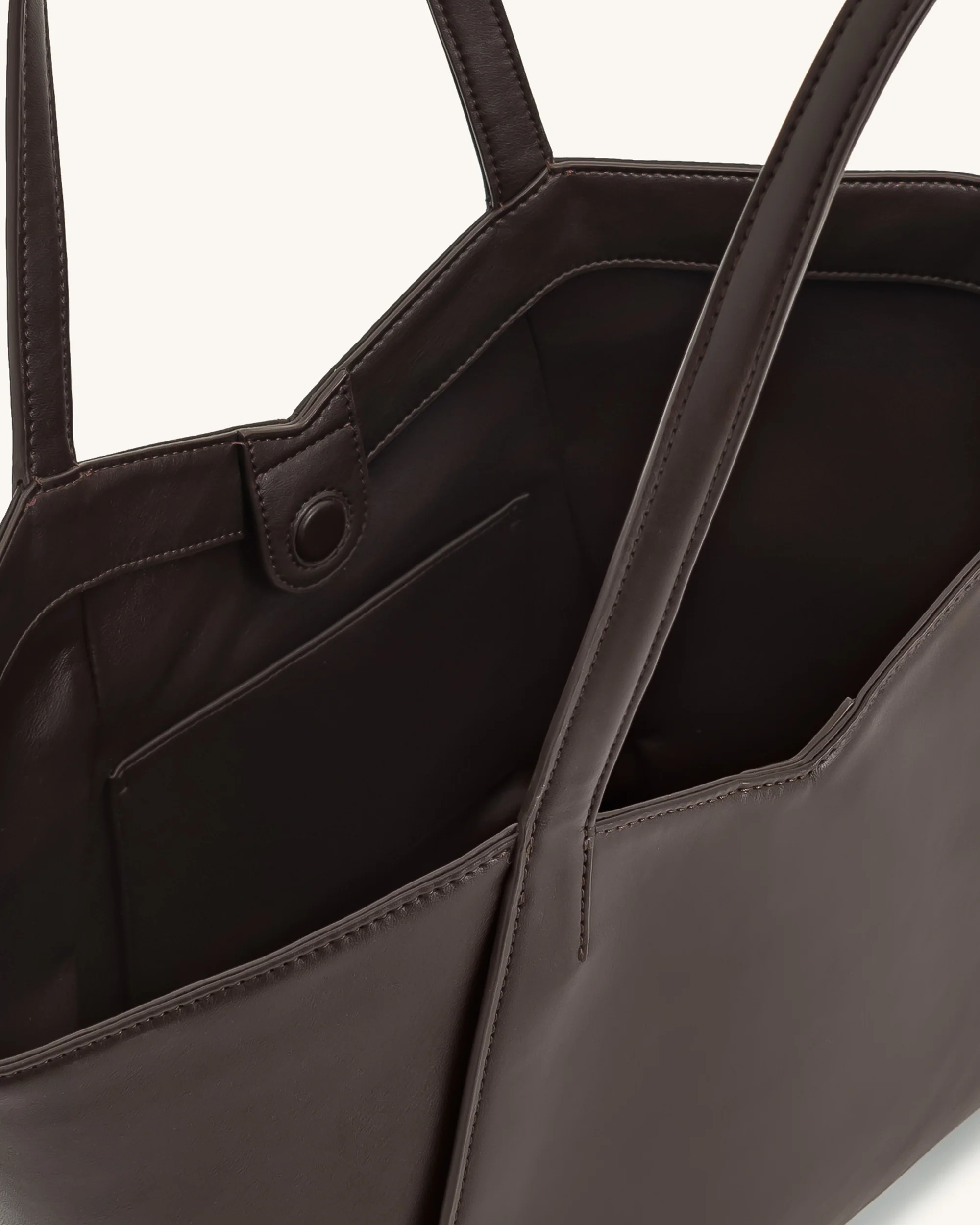 Kiana Large Capacity Tote Bag - Caramel - Image 4