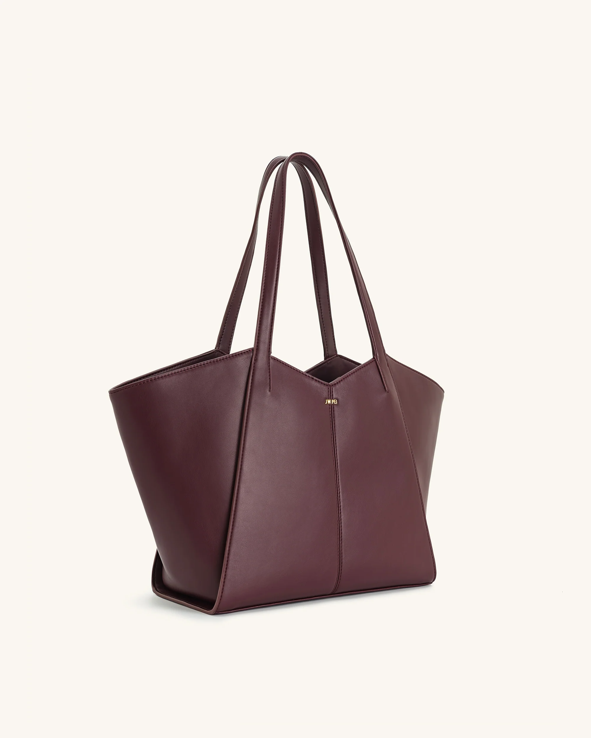 Kiana Large Capacity Tote Bag - Deep Claret - Image 2