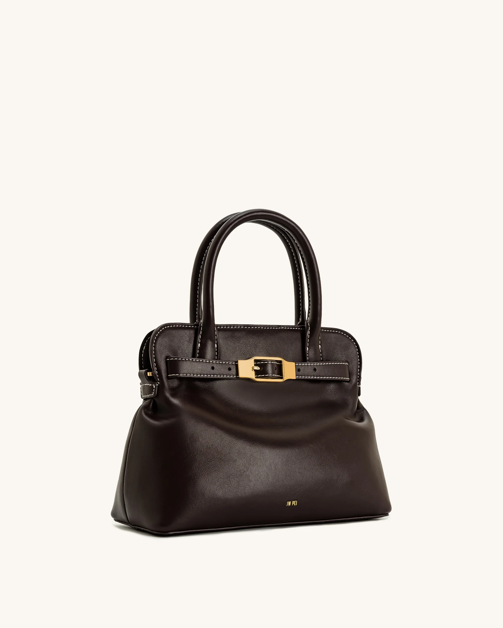 Mia Tote Bag - Dark Brown - Image 2