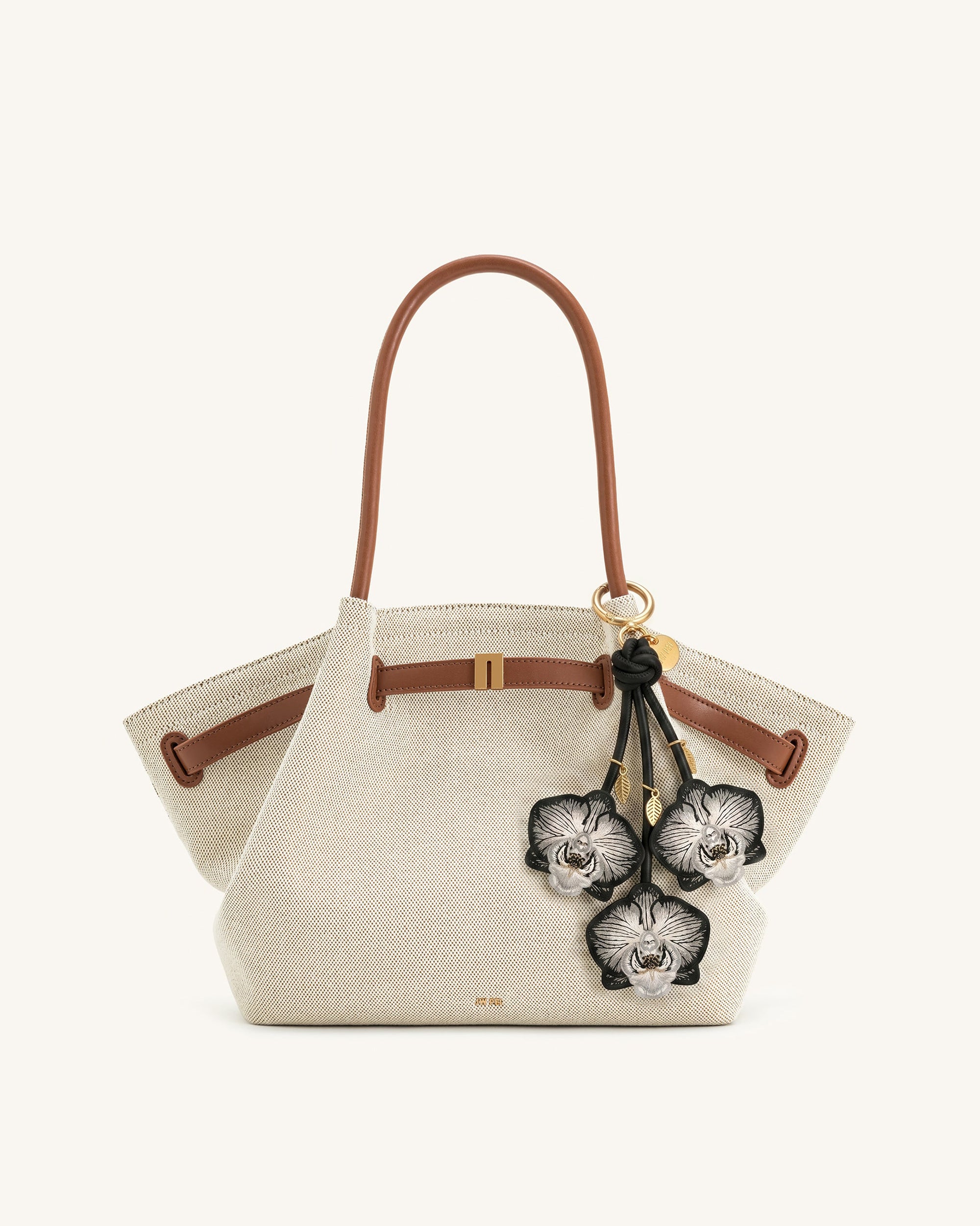 Orchid Bag Charm - Black - Image 2