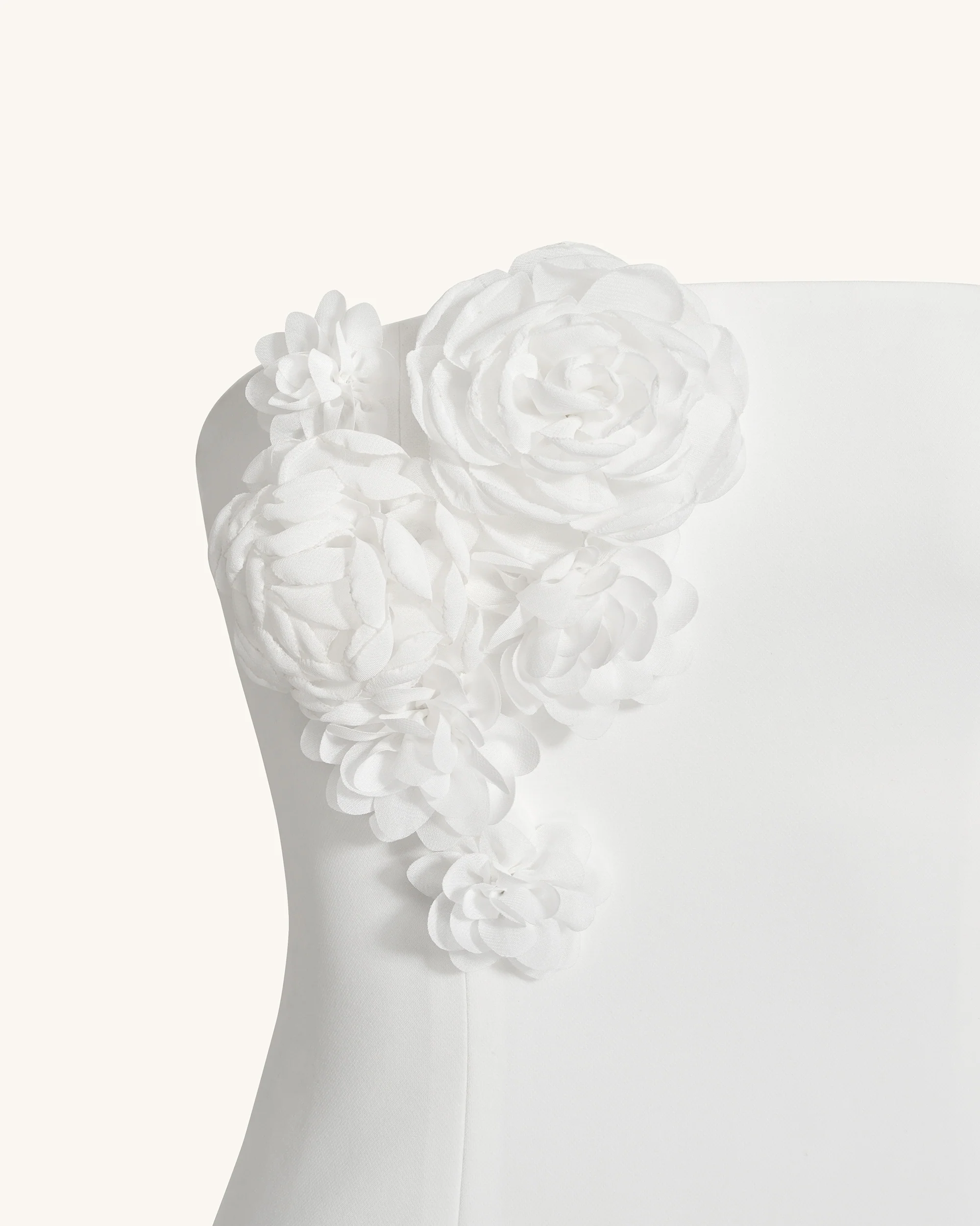 Petal Perfection Cocktail Dress - White - Image 7