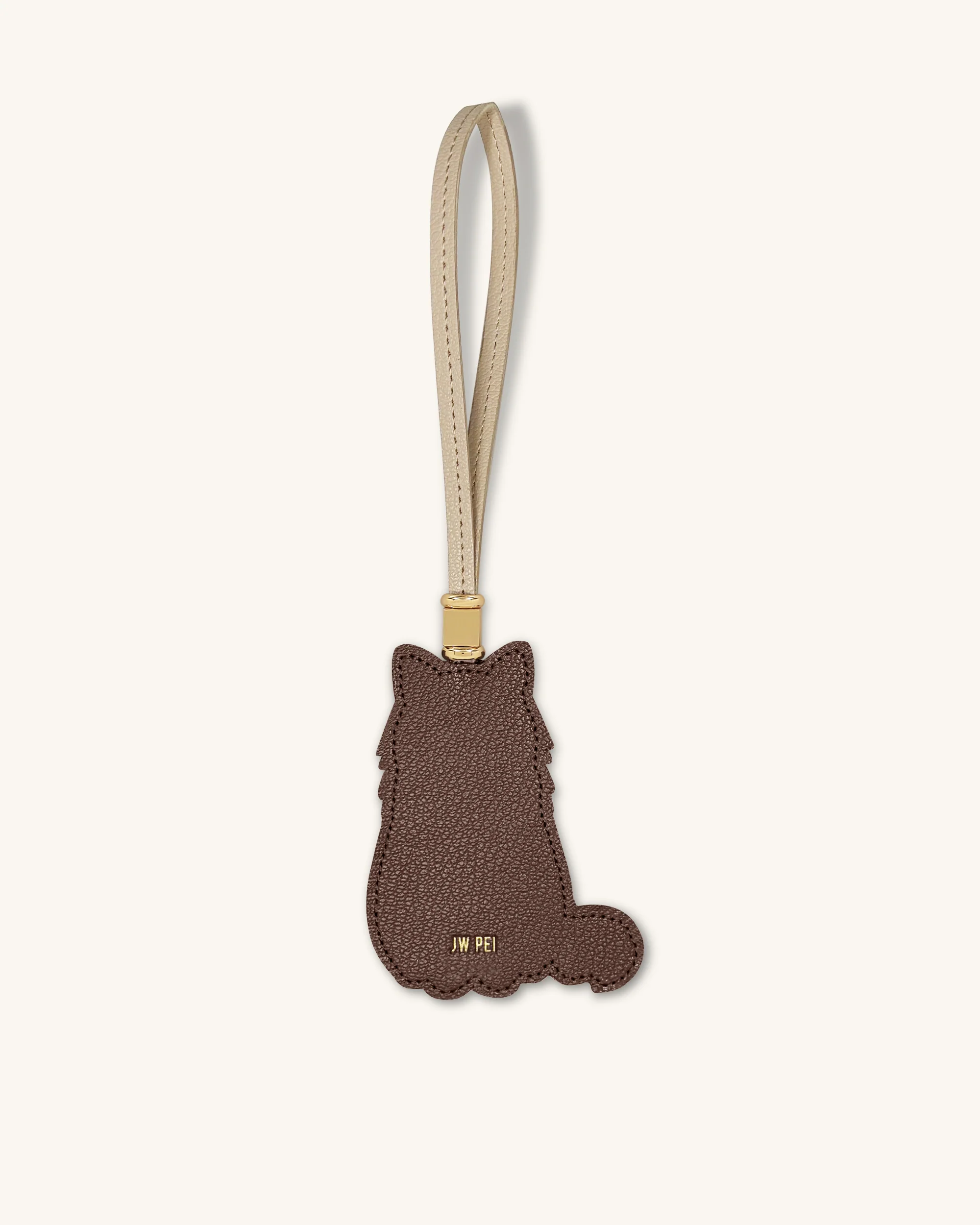 Ragdoll Cat Bag Charm - Beige - Image 4
