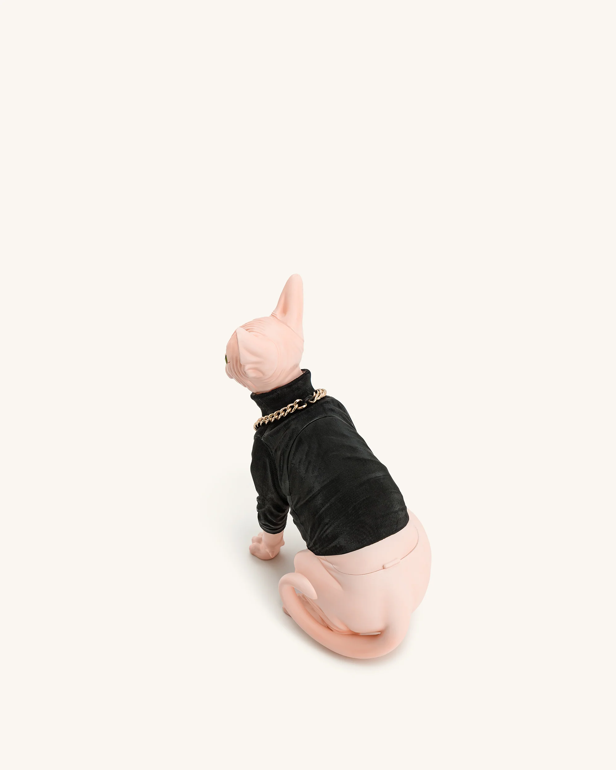 Sadie Cat Clutch - Black/Pink - Image 3