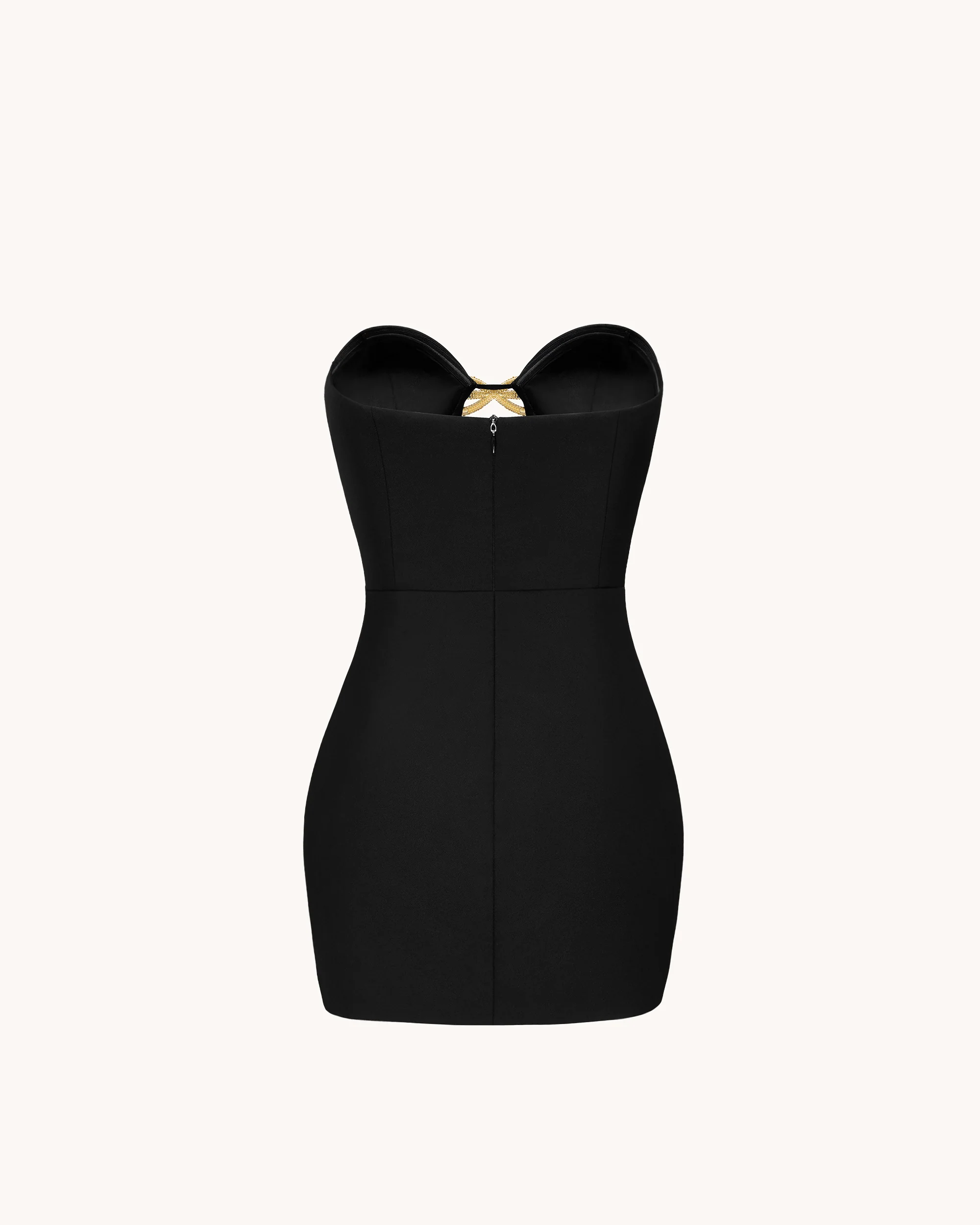 Samantha Cutout Mini Dress - Black - Image 4