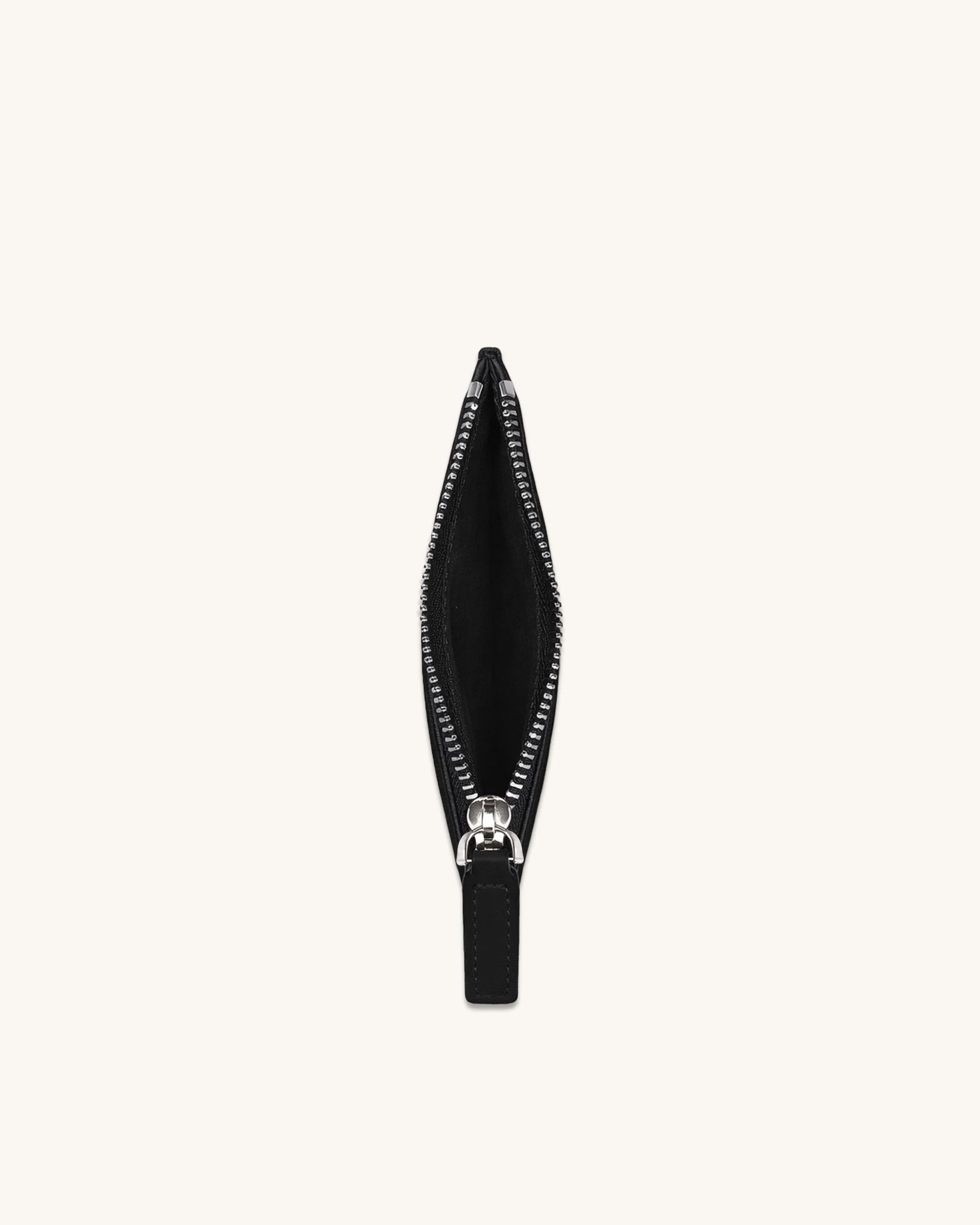 Seren Zipped Card Case - Black - Image 3