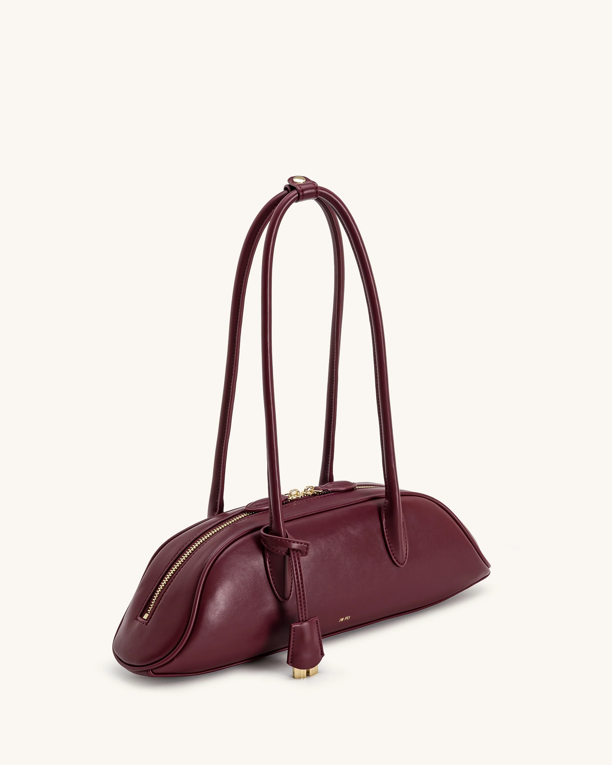 Zora Shoulder Bag - Deep Claret - Image 2