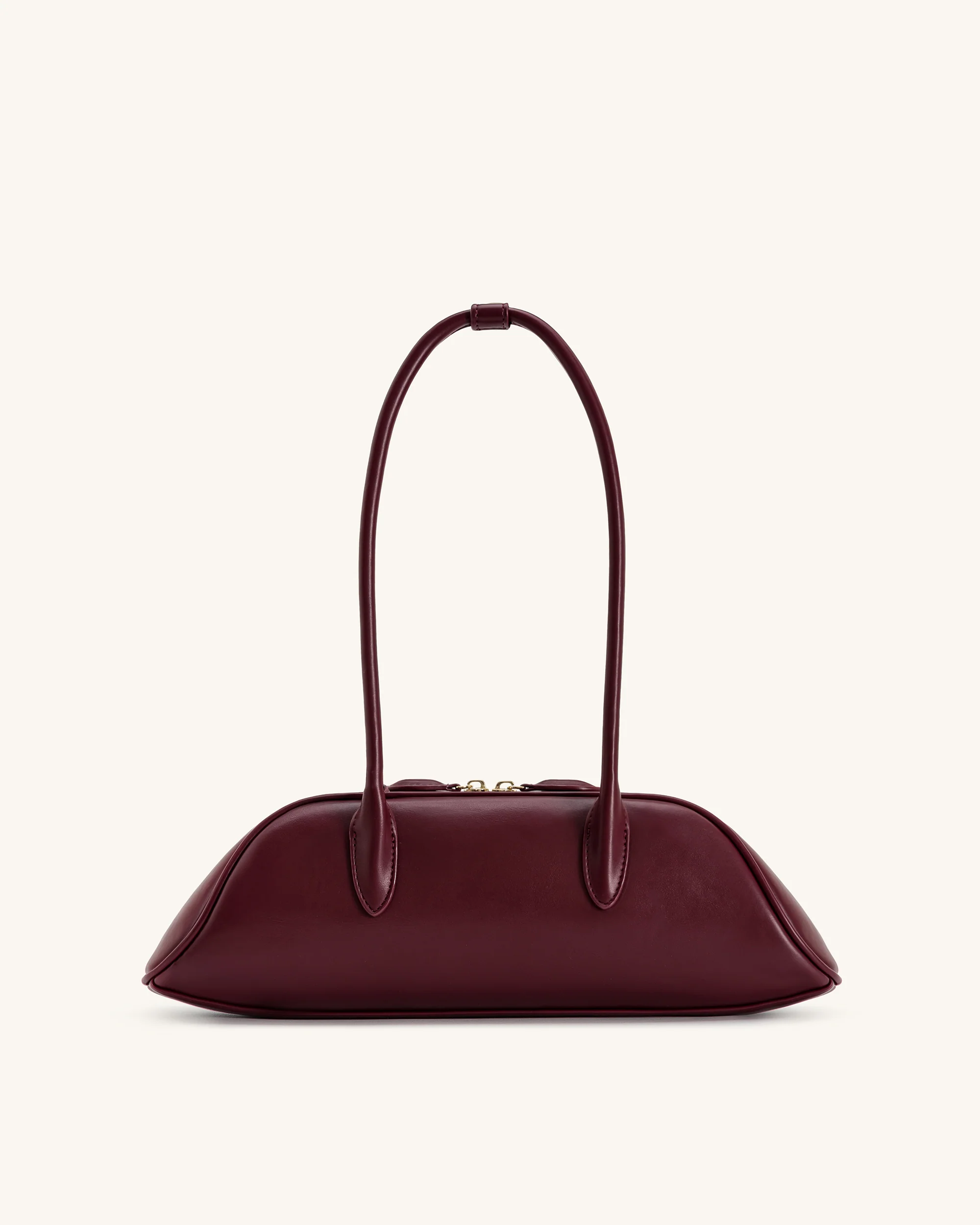 Zora Shoulder Bag - Deep Claret - Image 3